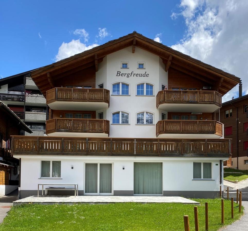 Ferienwohnung Bergfreude Saas-Fee Exterior foto